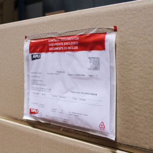 SAMOLEPILNE VREČKE ZA DOKUMENTE 140x240 DOCUMENTS ENCLOSED APLI 100/1