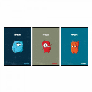 ŠOLSKI ZVEZEK STREET MONSTERS