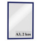 OKVIR SAMOLEPILNI ZA LETAKE DURAFRAME 4873 A3 MODER 2/1