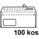 KUVERTA AMERIKANKA 110x230 LEVO OKNO TRAK BELA 100/1