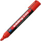 PERMANENTNI MARKER S PRIREZANO KONICO 1-5mm EDDING 330 RDEČ