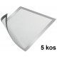 OKVIR ZA LETAKE DURAFRAME MAGNETIC 4869 A4 SREBRN 5/1