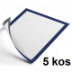 OKVIR ZA LETAKE DURAFRAME MAGNETIC 4869 A4 MODER 5/1