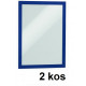 OKVIR SAMOLEPILNI ZA LETAKE DURAFRAME 4872 A4 MODER 2/1