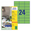 ETIKETE 70x37 AVERY ZWECKFORM 3450 ZELENE 100/1