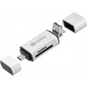 ČITALEC SPOMINSKIH KARTIC SANDBERG Card Reader USB-C+USB+MicroUSB 136-28