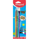 ČOPIČI ŠOLSKI SET MAPED COLOR'PEPS 4/1