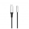 ADAPTER USB-C DO MINIJACK eSTUFF 651660B 0,3m