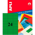 ETIKETE 70x37 APLI 01594 ZELENE 20/1