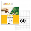 ETIKETE 37,5x23,5 SOREX 037023 100/1