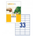 ETIKETE 70x25,4 SOREX 070025 100/1