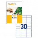 ETIKETE 70x29,7 SOREX 070029 100/1