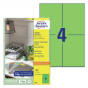 ETIKETE 105x148 AVERY ZWECKFORM 3458 ZELENE 100/1