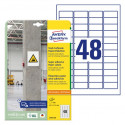 ETIKETE 45,7x21,2mm AVERY ZWECKFORM L7873-20 20/1