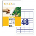 ETIKETE 45,7x21,2 SOREX 045021 100/1