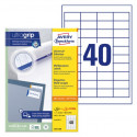 ETIKETE 48,5x25,4 AVERY ZWECKFORM 3657-200 220/1