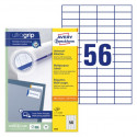 ETIKETE 52,5x21,2 AVERY ZWECKFORM 3668 100/1