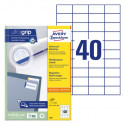 ETIKETE 52,5x29,7 AVERY ZWECKFORM 3651 100/1