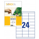 ETIKETE 70x33,8 SOREX 070033 100/1