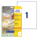 ETIKETE ODLEPLJIVE 210x297mm AVERY ZWECKFORM L4735REV-25 25/1