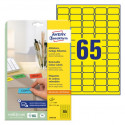 ETIKETE ODLEPLJIVE 38,1x21,2mm AVERY ZWECKFORM L4793-20 RUMENE 20/1