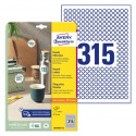 ETIKETE ODLEPLJIVE OKROGLE 10mm AVERY ZWECKFORM L6019REV-25 25/1