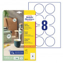 ETIKETE OKROGLE 65mm AVERY ZWECKFORM 6227-10 10/1