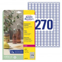 ETIKETE POLIESTER 17,8x10 AWERY ZWECKFORM L7785-25 SIJAJ PROZORNA 25/1