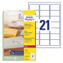 ETIKETE POLIESTER 63,5x38,1 AWERY ZWECKFORM L7560-25 MAT PROZORNA 25/1