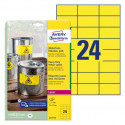 ETIKETE POLIESTER 70x37mm AVERY ZWECKFORM L6131-20 RUMENA 20/1