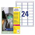 ETIKETE POLIETILEN 63,5x33,9mm AVERY ZWECKFORM L7912-40 MAT BELA 40/1