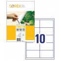 ETIKETE 105x57 SOREX 105057 100/1