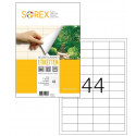 ETIKETE 52,5x25,4 SOREX 052025 100/1