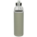 STEKLENICA ZA VODO BOROSILIKATNA WAVE COLOR 600ml SIVA