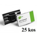 IDENTIFIKACIJSKE KARTICE S PRIPONKO 40x75mm DURABLE 8128 25/1