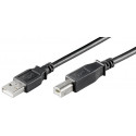 KABEL USB A-B 2.0 MICROCONNECT 3m