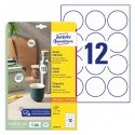 ETIKETE OKROGLE 60mm AVERY ZWECKFORM L3416-10 10/1