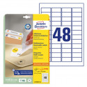 ETIKETE ODLEPLJIVE 45,7x21,2 AVERY ZWECKFORM L4736REV-25 25/1