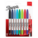 MARKER SHARPIE DUO FINE-ULTRA FINE SET 8/1