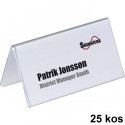 NAMIZNA IMENSKA PLOŠČICA 52x100mm DURABLE 8051 25/1