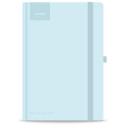 NOTES BLOK Z ELASTIKO A5 ČRTNI STREET NOTES PASTEL BLUE