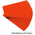 LISTI LOČILNI 230x160 ORANŽNI 100/1 KRT