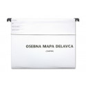 OSEBNA MAPA DELAVCA VISEČA Z ELASTIKO