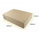 PAKETNA ŠKATLA SAMOLEPILNA SENDBOX F703 349x246x76mm S46