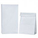 VREČKE PAPIRNE ŠTIRIKOTNO DNO ZA 1kg 12x6,5x26cm BELE 100/1