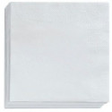 SERVIETE PAPIRNE ENOSLOJNE 33x33cm BELE 100/1