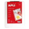 TABLICA CLIPBOARD A4 APLI TRD PVC PROZORNA