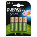 BATERIJA POLNILNA AA DURACELL RECHARGE HR6 K4 2500mAh 4 kos