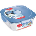 POSODA ZA HRANO STEKLENA 1,2L MAPED PICNIK CONCEPT ADULT MODRA