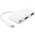 USB HUB RAZDELILEC 3v1 MicroConnect USB-C 3.2 Gen 1 Multiport Adapter hub
